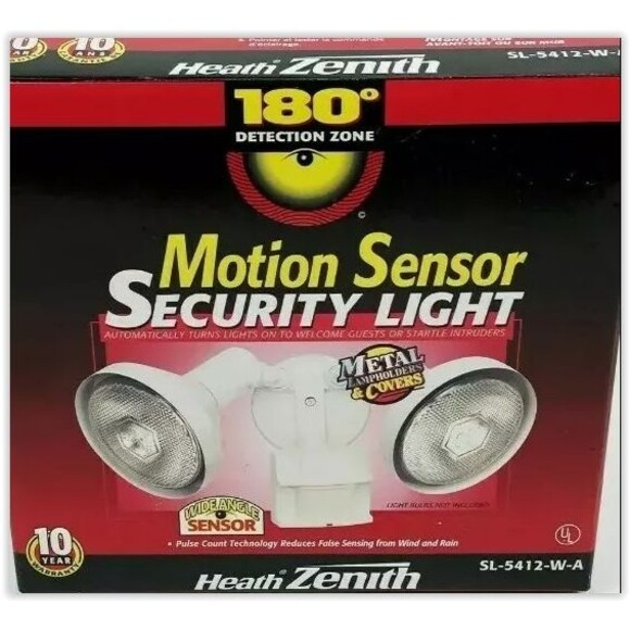 180 Degree 70ft Reach, Motion Activated Security Lights White NEW - Picture 3 of 12